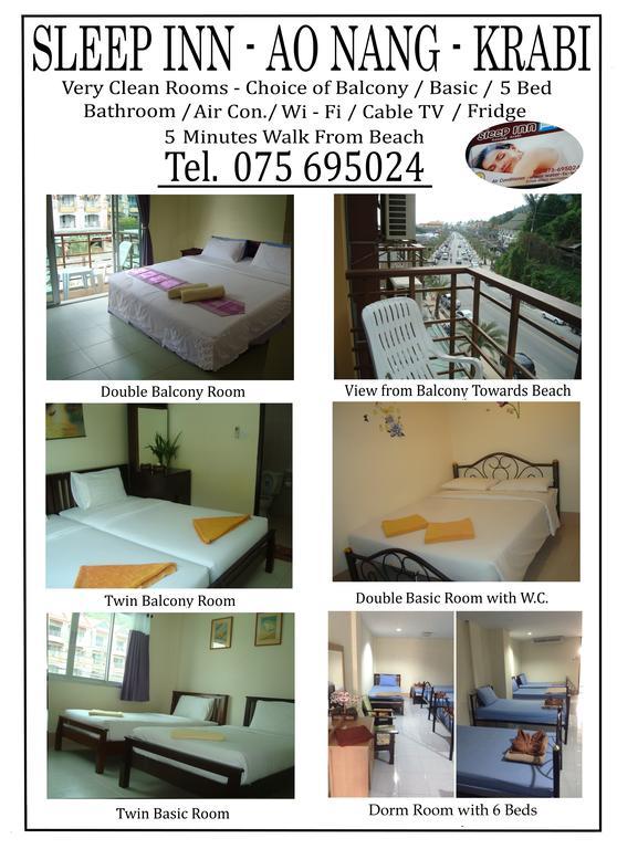 Sleep Inn Ao Nang Exterior foto